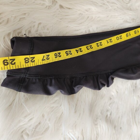Lululemon Speed Tight Interlock Size 4‎ Black Luxtreme Legging Inseam 29" - Picture 9 of 10
